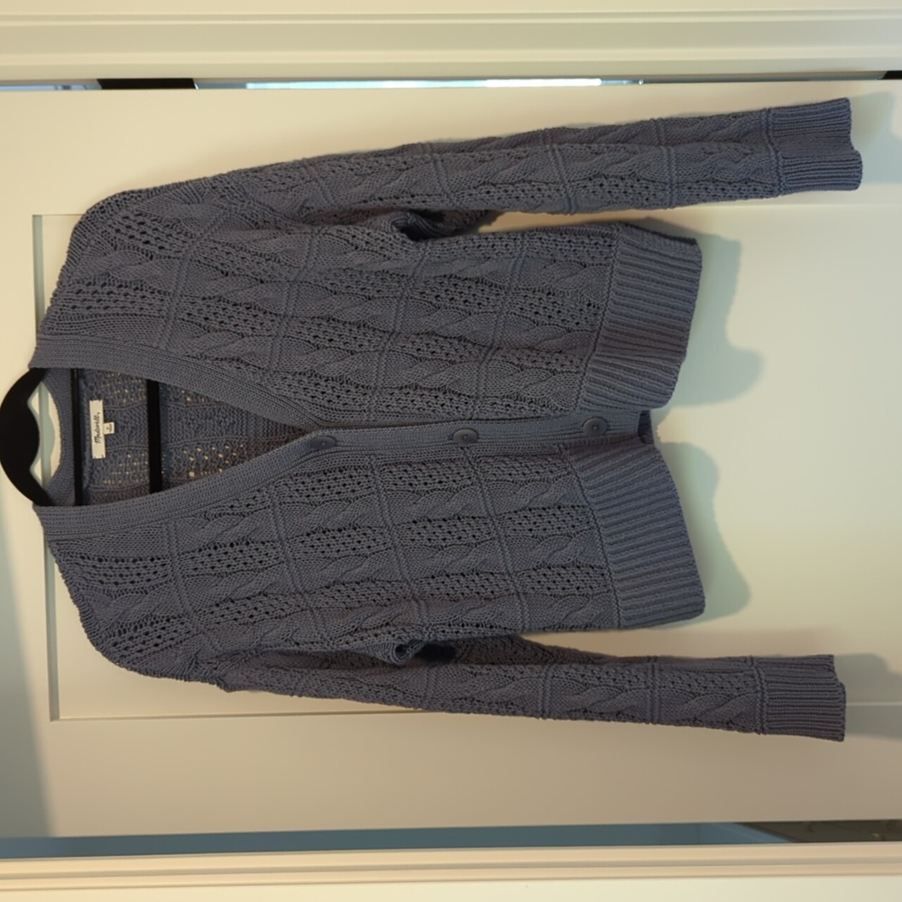 Madewell Knit Cardigan Medium New Without Tags